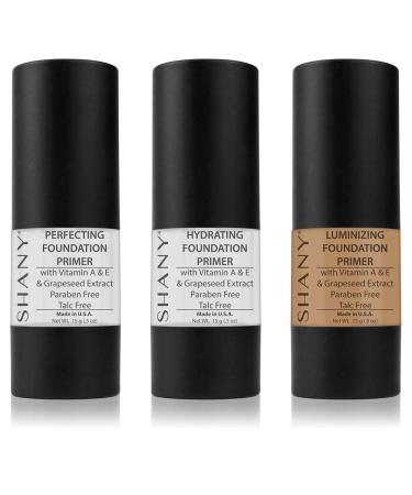 SHANY Perfecting Foundation Primer - Mineral Infused, Paraben & Talc Free - Buy Online on GoSupps.com