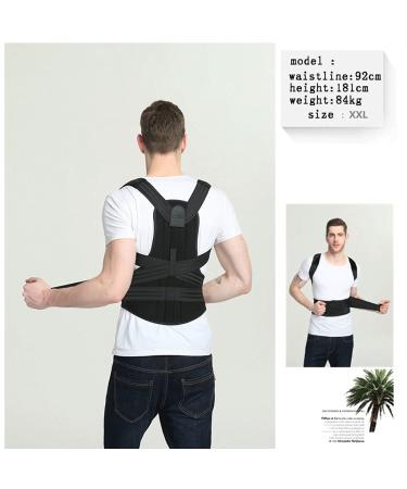 Back Brace Posture Corrector Adjustable Waist Support Belt Breathable Posture Support Improves Back Support For Men And Women Teen Corrector (Size : 5XL) - Buy Online on GoSupps.com
