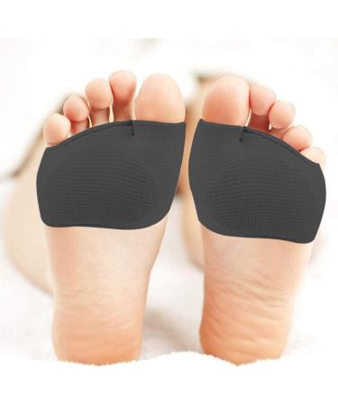 Metatarsal Sleeve Pads with Soft Gel Fabric - Forefoot Compression Socks for Pain Relief - Buy Online on GoSupps.com
