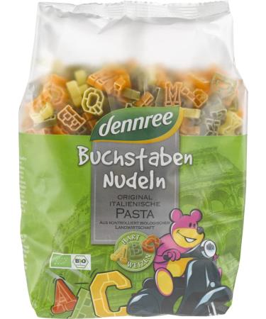 dennree dennree Organic durum wheat letter noodles (2 x 500g)