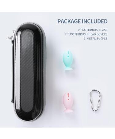 Yinke Travel Case for Oral-B & Philips Sonicare Electric Toothbrush - Suction Cap Stylish & Durable Perfect Holiday Gift for Christmas & Kids - Buy Online on GoSupps.com