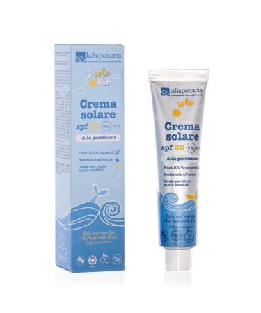 La Saponaria La Saponaria | Sunscreen SPF 50 organic high protection for children and sensitive skin travel size 40ml