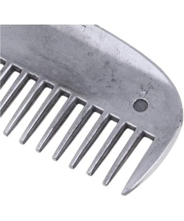 Heavy Duty Metal Curry Comb Brush Horse Mane Tail Body Hairy Curry Cleaning Tool - Buy Online on GoSupps.com
