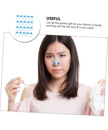 Homsfou 20 Pack Nose Bubble Stop Clips - Comfortable Nasal Clip Plug & Nose Clamp Tool for Enhanced Breathing | International Shipping Available - Buy Online on GoSupps.com