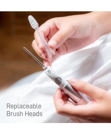 Buy IONIC KISS IONPA DM Black Compact Ionic Electric Toothbrush - Travel Cap Timer 2 Modes Soft Brush Heads - Made in Japan - Buy Online on GoSupps.com