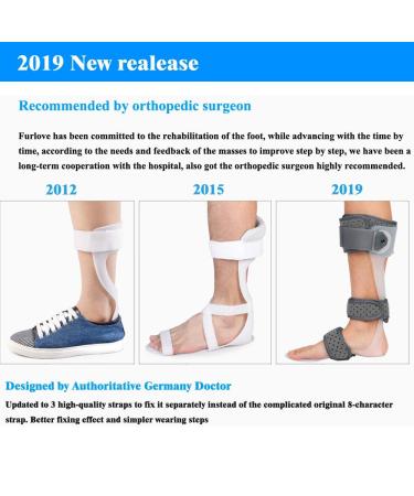 Medical AFO Drop Foot Brace - Left/S Size Orthosis for Postural Correction - Buy Online on GoSupps.com