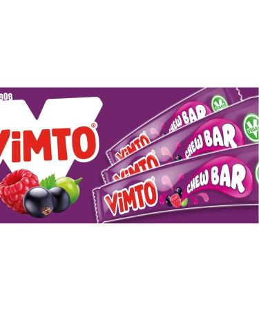 Vimto Chew Bar 18g - Made with real fruit juice - 30 Chew Bars - Buy Online on GoSupps.com