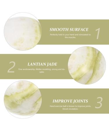 Buy Homsfou Set of Chinese Massage Balls - Gymnastics & Baoding Hand Balls for Health & Relaxation - Buy Online on GoSupps.com