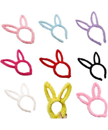 amangul Christmas Festival Headband Ear Shape Hair Hoop Plush Headpiece Easter Party Cosplay Headband for Adult Unisex(8) - Buy Online on GoSupps.com