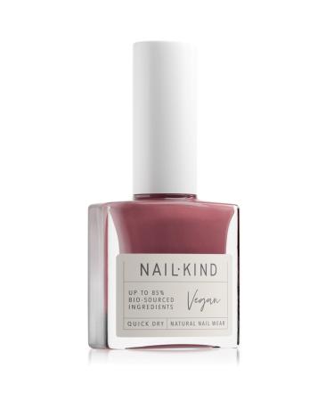 NAILKIND Deep Pink Nail Polish - Pink Elephants - Classic-Finish Nail Varnish - Vegan Nail Lacquer - Peta Certified + Cruelty Free - Quick Drying Long Lasting - Chip Resistant Manicure - 8ml