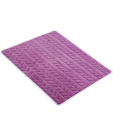 Liveinu Waterproof Fleece Mattress Protector - Anti-Slip Breathable & Reusable Absorbent Pads for Babies Seniors & Pregnancy (90x120cm Green) - Buy Online on GoSupps.com