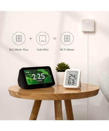SWITCHBOT Bluetooth Thermometer Hygrometer - Digital Temperature & Moisture Sensor with App Data Storage & Dew Point Monitoring - Buy Online on GoSupps.com