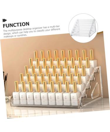 Zerodeko Nail Polish Organizer Vanity Stool Eye Shadow Vanity Desk Makeup Palettes Eyeshadow Holder Organizer Rack - Buy Online on GoSupps.com