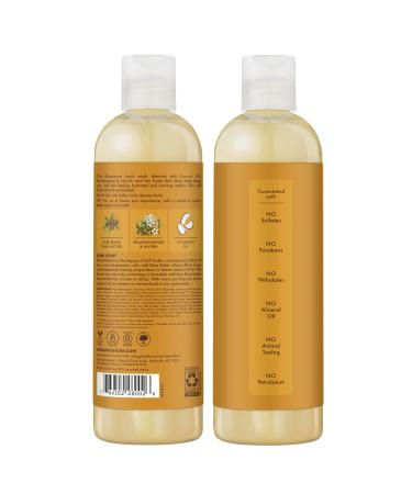 Shea Moisture Raw Shea Butter Hydrating Body Wash with Coconut Oil & Vitamin E - Pack of 2, 13 Fl Oz Ea | Frankincense Myrhh Coconut - Buy Online on GoSupps.com