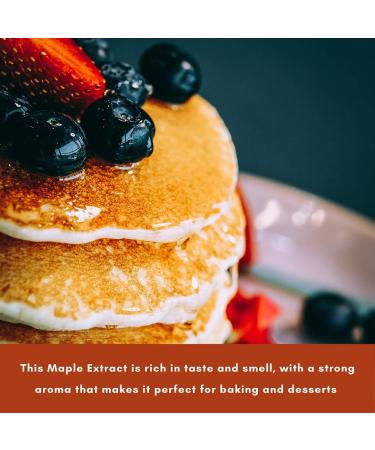 Native Vanilla Pure Maple Extract - 4 Fl Oz | Pure Flavors for Cooking, Baking, and Dessert Crafting - Buy Online on GoSupps.com