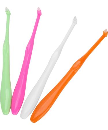 ZJchao 4pcs Dental Toothbrush - Soft Interdental Cleaners for Braces | Single-Head Toothbrushes for Optimal Oral Care - Buy Online on GoSupps.com