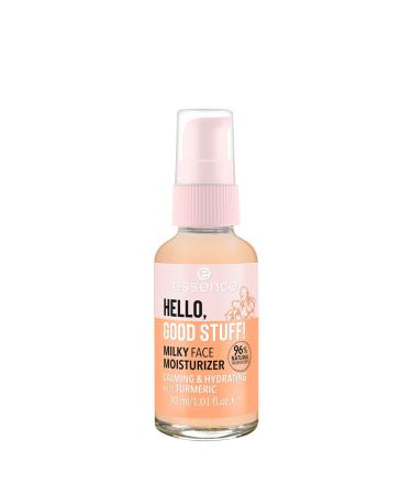 essence | HELLO  GOOD STUFF! Milky Moisturizer | Lightweight  Hydrating  & Enriched with Turmeric & Oat Water | Vegan & Cruelty Free | Paraben Free & Alcohol Free - Buy Online on GoSupps.com