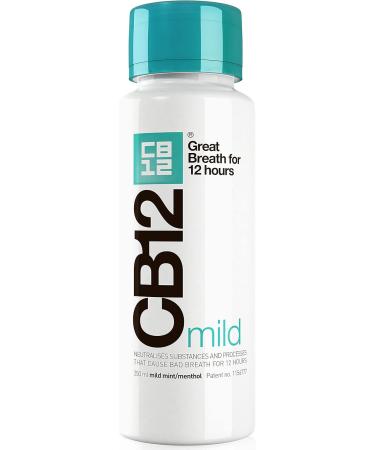 CB12 Mild Mint-Menthol Mouthwash Triple Pack - Fresh Breath & Stock Up | Buy Internationally - Buy Online on GoSupps.com