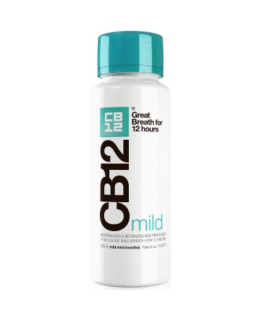 CB12 Mild Mint-Menthol Mouthwash Triple Pack