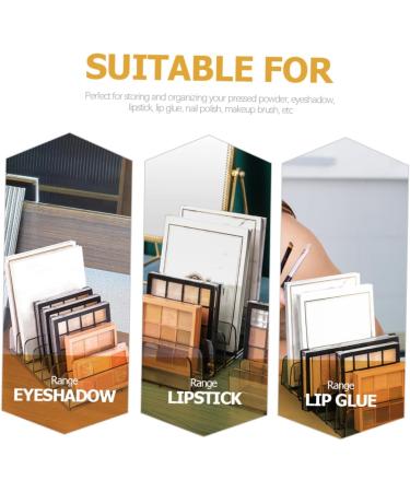 Mipcase 4 Pcs Cosmetic Storage Box Vanity Trays Clear Eyeshadow Organizer Eyeshadow Holder Makeup Make up 17X12CMx2pcs Greyx2pcs - Buy Online on GoSupps.com