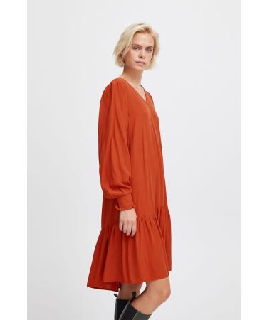 ICHI - IHCALOVA DR - Dress - 20119334 16 Rooibos Tea (181355) - Buy Online on GoSupps.com