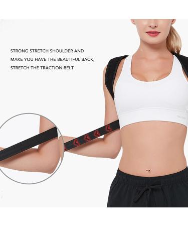 Buy Back Brace Posture Corrector for Men & Women - XL Lumbar Support for Improved Posture & Pain Relief - Buy Online on GoSupps.com