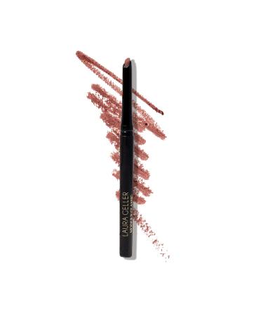 LAURA GELLER NEW YORK Modern Classic Lip Liner - Purely Pink - Waterproof and Transfer-Proof - Creamy and Luxurious - Long-Lasting Lip Liner - Prevent Feathering - All Day Wear Purely Pink- Liner