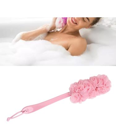 Shower Back Scrubber - Long Handle Exfoliating Bath Sponge Brush for Adults | Soft & Convenient Bathroom Accessory - Buy Online on GoSupps.com