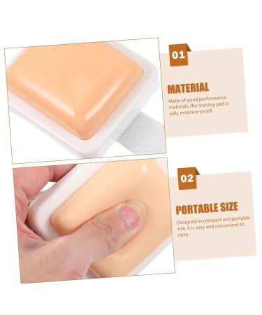 Healvian Syringe Injection Rest Head on Practice Pad - Nursing Trainer & Practice Device - Buy Online on GoSupps.com