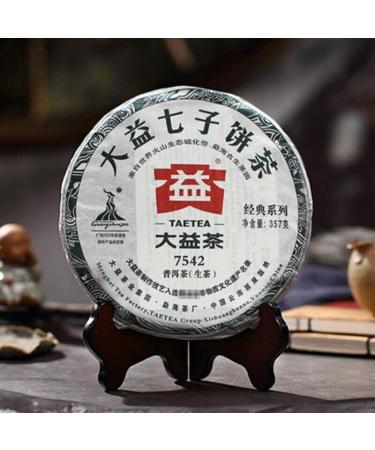 G teau de th Pu'er cru Yunnan Menghai Dayi TAETEA Puerh vieilli Classic Puer 357g - Buy Online on GoSupps.com