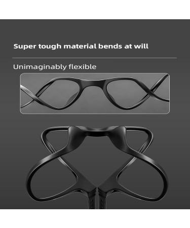Anti-Blue Light Reading Glasses for Women - Ultra-Light Stylish & Perfect for Middle-Aged & Elderly - Black - International Shipping - Buy Online on GoSupps.com