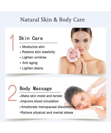 100% Pure Rose Essential Oil for Aromatherapy, Diffuser, Perfumes, Massage & Skin Care - 10ml - Buy Online on GoSupps.com