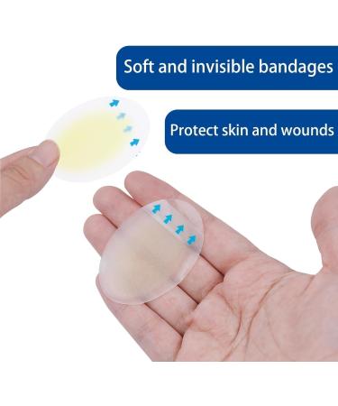 25 Pack Blister Bandages - Waterproof Gel Heel Pads for Foot & Toe Protection | Cushioned Adhesive Blister Guards - Buy Online on GoSupps.com