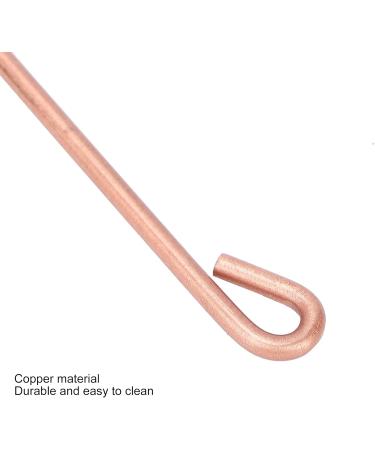Pure Copper Tongue Cleaner - Maintain Oral Hygiene & Fresh Breath | Daily Use Tongue Scraper - Buy Online on GoSupps.com