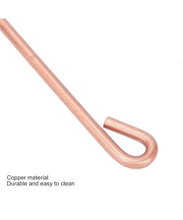 Premium 100% Pure Copper Tongue Scraper | Professional Tongue Cleaner for Bad Breath & Oral Care - Ideal for Adults & Children - Buy Online on GoSupps.com