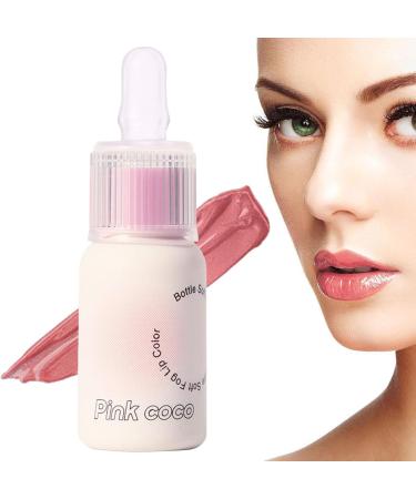  Hongjingda Glaze - Moisturizing Lip Oil in a Milky Bottle - Glossy and Long-Lasting Color - Cosmetic Lip Makeup for Girls and Women Hongjingda - Buy Online on GoSupps.com