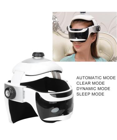Intelligent 3-in-1 Electrical Head Massage Device | Acupressure Helmet with Heat Light & Music for Stress Relief - International Shipping - Buy Online on GoSupps.com