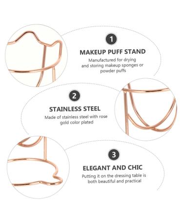 Beauty Egg Holder | Makeup Puff Stand | Hollow Sponge Display Rack for Cosmetics - Buy Online on GoSupps.com