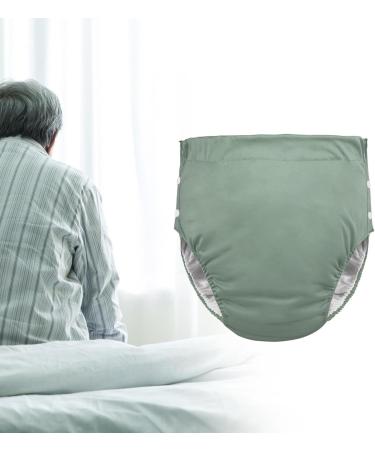Perfect Reusable Cloth Diapers for Adults | Leak-Proof Washable Durable Fast Drying Incontinence Pants for Seniors - Breathable Gray Design - Buy Online on GoSupps.com