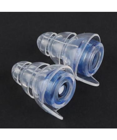 High Fidelity Concert Ear Plugs | 27dB Noise Reduction for Musicians & Festivals | Anti-Noise Earplugs (Blue - Buy Online on GoSupps.com