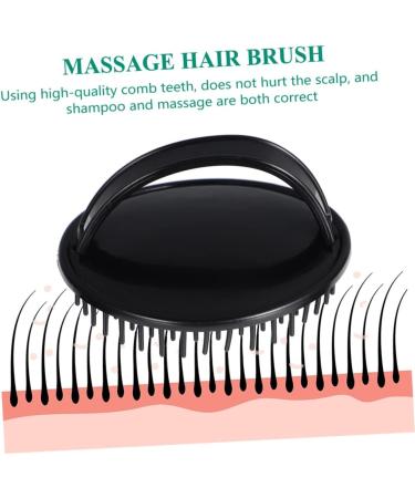 CLISPEED 8pcs Massage Shampoo Brush Set - Detangle & Cleanse Scalp Scrubber for Hair Care - Perfect for Shower & Bath Routine - Buy Online on GoSupps.com