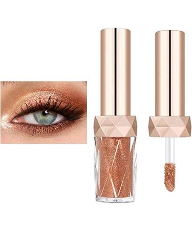 Liquid Eyeshadow - High Pigment Shimmer Eye Shadow - Long-Wearing Eyebrow Shadow with 6 Colors for Daily 04 - Buy Online on GoSupps.com