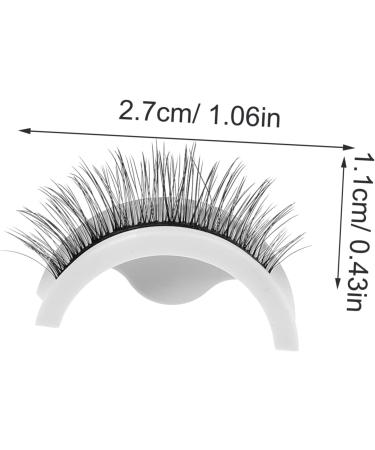 SOESFOUFU 1 Pair Women Extension Eyelashes Women Eye Decors Natural Looking False Lashes False Eyelashes Cute Lashes Fake Lashes Eye Accessories Extend Chemical Fiber 3d Dense - Buy Online on GoSupps.com