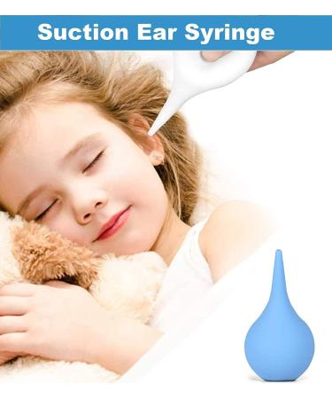 ROYEO 2Pcs Ear Bulb Syringe Cleaning Ball 75ml+90ml for Wax Removal Suction Washing Tool Professional and Gentle Cleaning Reusable Cleaner Adults Children - Buy Online on GoSupps.com
