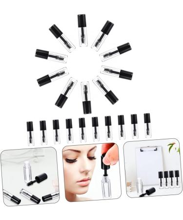 DECHOUS 100 Pcs Empty Eyelashes Lip Oil for Eyelashes and Eyebrows Cream Bottle Miss Blackx5pcs 5x1.1cmx5pcs - Buy Online on GoSupps.com