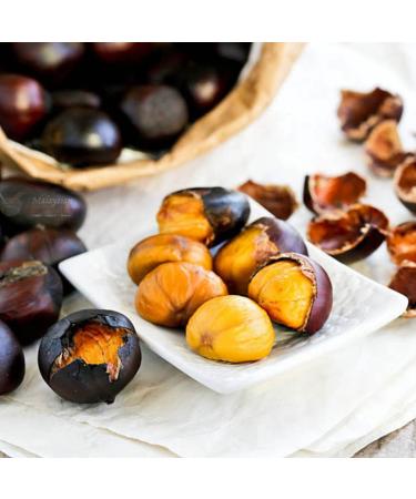 Pergamo Set Titiz Roasted Sweet Chestnuts 8x125g | Tender Ready-to-Eat Chestnuts - International Shipping Available - Buy Online on GoSupps.com