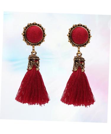 Yardenfun Earring Studs for Women Fringe Earrings for Women Dangle Earrings Pendant Personality Miss Jewelry - Buy Online on GoSupps.com
