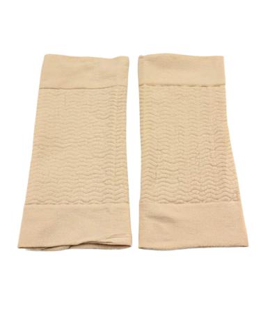 Healifty Upper arm Sleeves 1 Pair Elastic Compression Arm Sleeves Slimming Improve Shaper Sleeve Protective Upper Arms Shaper Sleeve for Sport Fitness