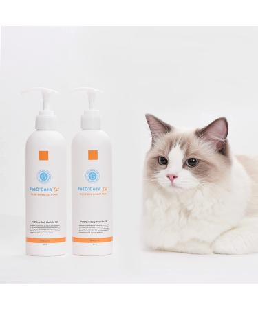 Breezytail PetOCera Cat Shampoo - Hypoallergenic Itch Relief & Coat Care | Veterinarian Formulated 10.1oz - Buy Online on GoSupps.com