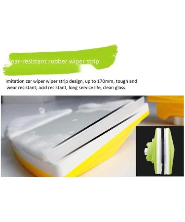 QTYUERGK Double Sided Magnetic Window Cleaner Adjustable Magnetic/Cleaner Glass Wiper Magnetic with Anti-Fall Safety Rope Triangle 3 Specifications Manual Type Cleaners - Buy Online on GoSupps.com